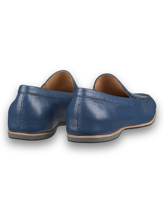 Мокасины, Pakerson (708, Синий, 40,5, 100% кожа, 100% кожа олень)