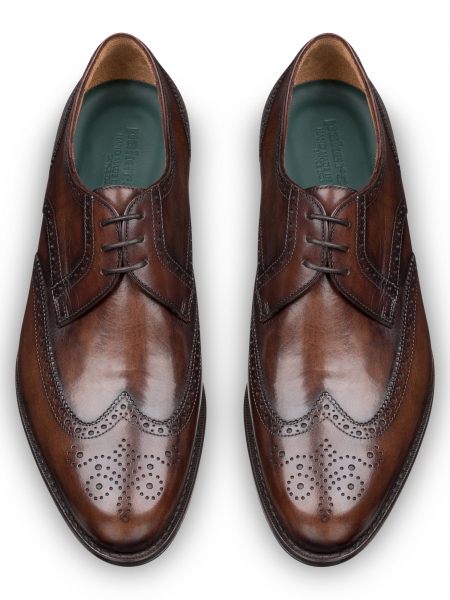 Броги, Pakerson (397, Коричневый, 41, Кожа 100% телячья)