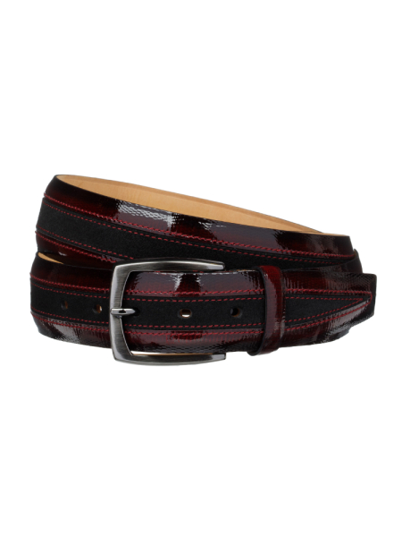 Ремень, Stefano Corsini (Вишня, 100 см, (3,9 см))