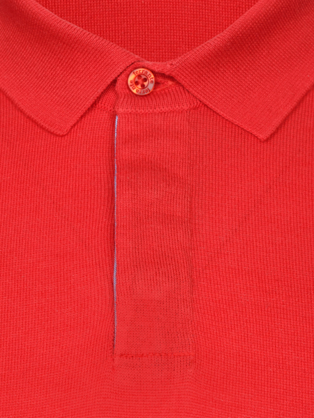 Поло, короткий рукав, SF , однотонное (127, Красный, 50 - M  рукав 21 см)