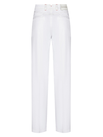 Брюки, A.Ferrante, спорт.-классика, без защипов, однотонные с прошивкой (001, Белый, 50)