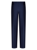 Брюки, Ravazzolo, средне-притал., с защипами, однотонные, клетка (16744, Темно-синий, 56, R)