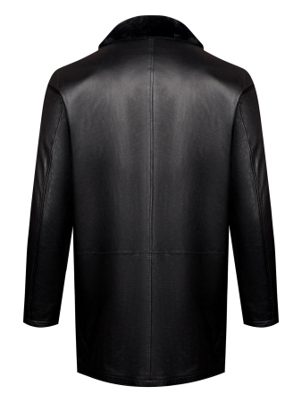 Куртка, Torras, кожанная, подстежка ягненок (00510, Черный, 56 - XXL)