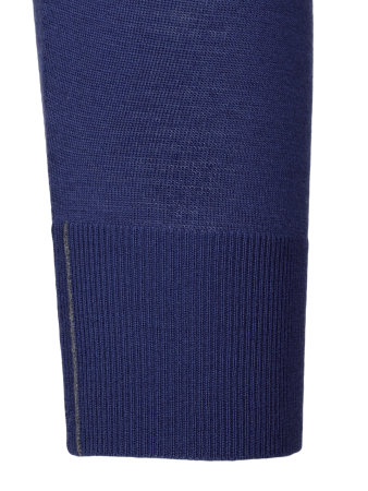 Поло, на пуговицах, дл/рукав (165, Темно-синий, 46)