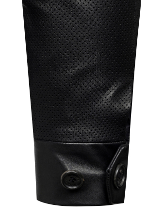 Куртка, Sforza, перфорация, молния (004, Черный, 46 - XS)