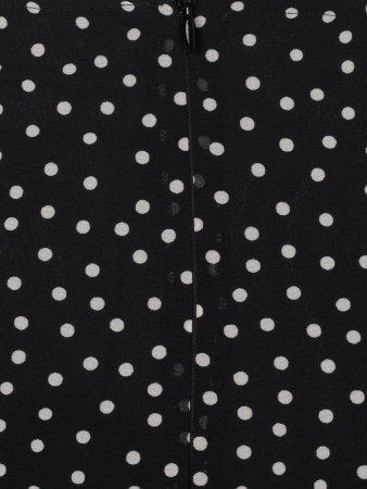 Юбка, Modyva, в горошек (991, Черный, 48)