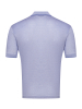 Поло однотонное, короткий рукав, рубчик (237, Темно-сиреневый, 56 - XXL  рукав 28 см)