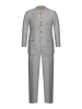 Костюм, Ravazzolo, классический, полоска, 3 пугов., 2шл (43207, Серый, 50, R)