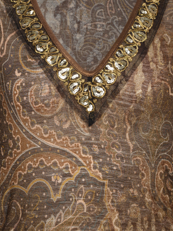 Блузка, Stizzolli ,дл/рук.,трикотажн. (635, Коричневый, 48)