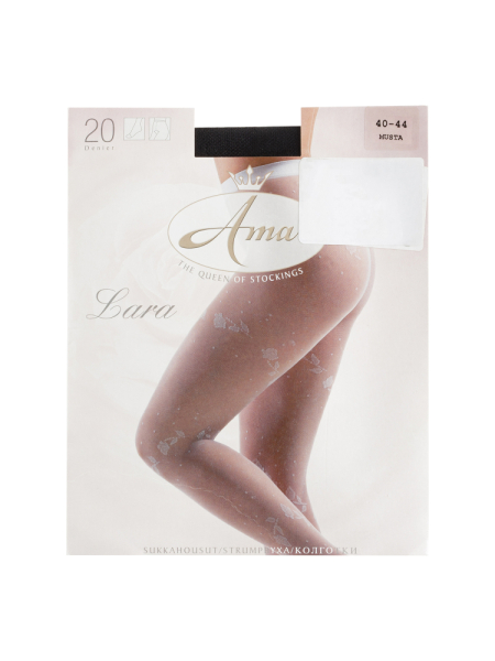 Колготки, Lara, 20 den (0099, Черный, 40-44, 20 den)
