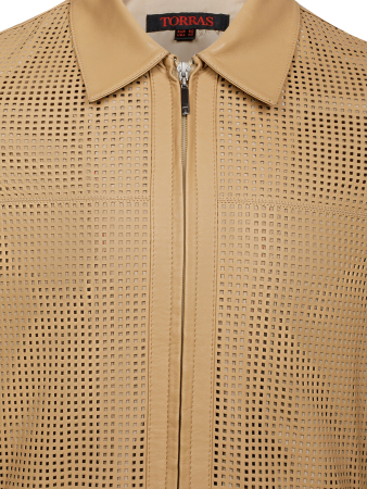 Куртка, Torras, перфорация (06565, Коричневый, 50 - M)