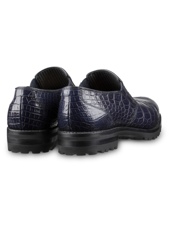 Туфли, Pakerson (702, Синий, 41,5, 100% кожа, Кожа 100% Аллигатор)
