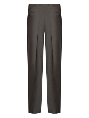 Брюки, Ravazzolo, средне-притал., с защипами, сетка (80434, Хаки, 54 , R)