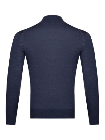 Водолазка , однотон. дл/рукав (166, Темно-джинсов., 54)