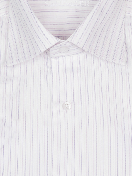 Сорочка, SMT, КР, в полоску, классика (75, Сиреневый, 37/38)