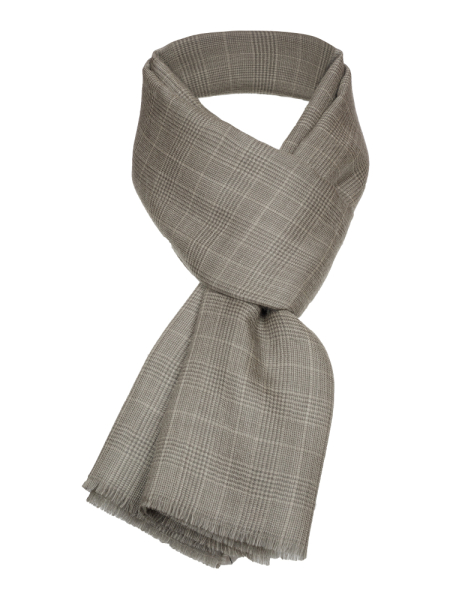 Шарф, Piacenza (1978, Зеленый в клетку, 180 х 48 см)