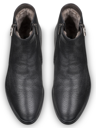 Полусапоги, Pakerson (999, Черный, 38, 100% мутон, 100% кожа олень)