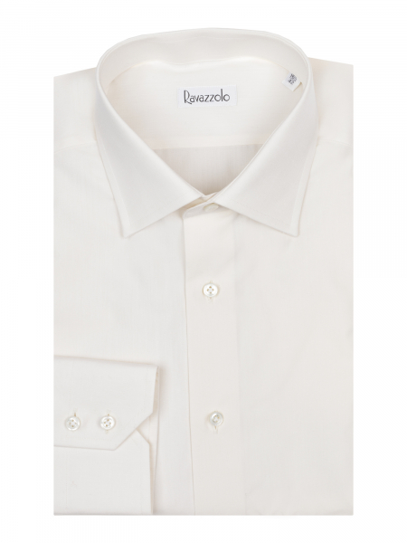 Сорочка ALGOL,Ravazzolo, однотонная (002, Молочный, 40)