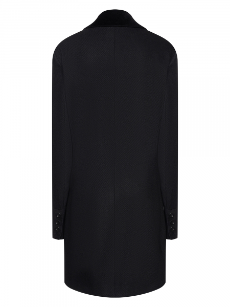 Пальто, U.S. Polo (001, Черный, 44)