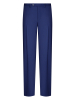Брюки, Ravazzolo, средне-притал., с защипами, однотон. (12199, Синий, 48, R)