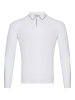 Поло,  длинный рукав, SF, однотонное (201, Белый/Серый, 52 - L  рукав 62 см)