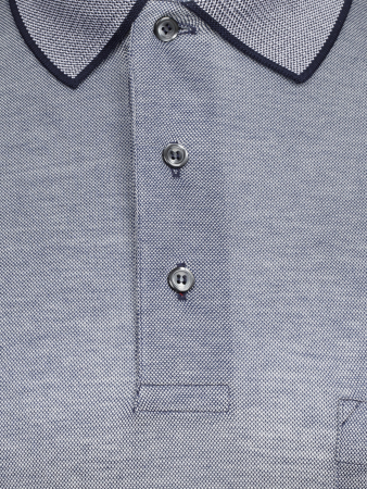 Поло однотонное, короткий рукав, рубчик (443, Черный, 58-3XL  рукав 28 см)