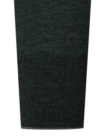 Джемпер, круглый ворот , дл/рукав (829, Темно-зеленый, 52)