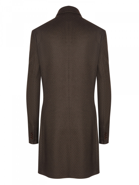 Пальто, U.S. Polo (400, Коричневый, 40)