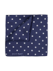 Носовой платок, Derek Rose ,в горошек (Темно-синий, 47х47)