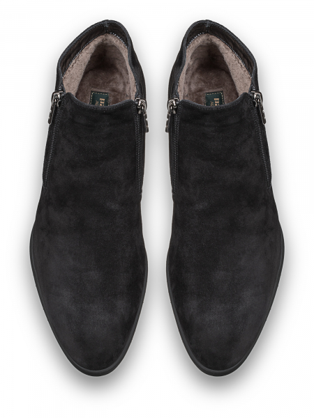 Ботинки, Pakerson (999, Черный, 40,5, 100% мутон, 100% замша)