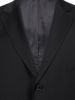 Костюм, Jaguar, классика, однотон., 3 пугов./1борт, 2шл (19, Черный, 54 , 4)