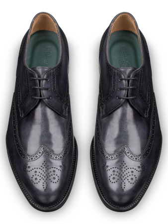 Броги, Pakerson (826, Синий, 42,5, 100% кожа, Кожа телячья 100%)