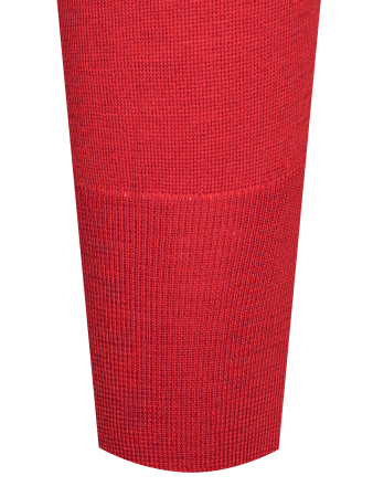 Джемпер, круглый ворот (262, Красный, 54)