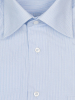 Сорочка, EM, длин.рукав, классика, пуговицы, полоска (700, Голубой, 37/38)
