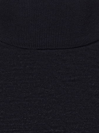 Водолазка , однотон. дл/рукав (165, Темно-синий, 52)