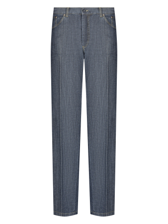 Джинсы, Garderobe, спортивные, без защипов (100, Серый, 48)