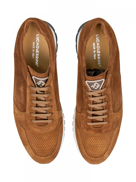 Кроссовки, Lucaguerrini (Табачный, 40)