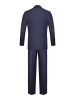 Костюм, средне-притал, однотон., 3 пугов., однобортный (12304, Темно-синий, 52 , R)