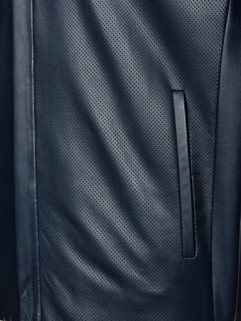 Куртка, Sforza, перфорация, молния (092, Синий, 52 - L)