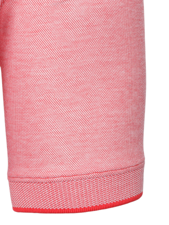 Поло однотонное, короткий рукав, рубчик (239, Красный, 58-3XL  рукав 28 см)