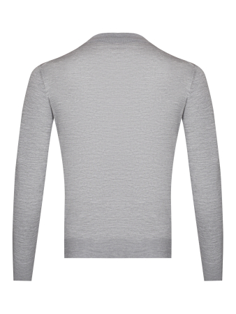 Поло 3 пуговицы, однотон., дл/рукав (015, Светло-серый, 50)