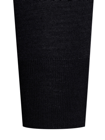 Поло, на пуговицах, длин. рукав (183, Темно-серый, 50 - M)