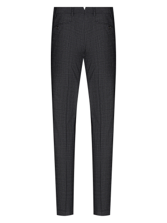 Брюки, MMX, Lupus, классика, однотон.,без/защип. (08, Темно-серый, 52, 8)