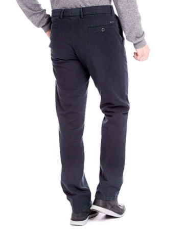 Брюки, W. Wegener, спорт-классика, силуэт "Conti" (18, Синий сетка, 54)