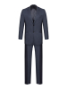 Костюм, GRAHAM, Jaguar, классика, однотон., 2 пугов./1борт, 2шл (29, Темно-синий, 48, 6)