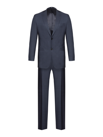 Костюм, GRAHAM, Jaguar, классика, однотон., 2 пугов./1борт, 2шл (29, Темно-синий, 48, 6)