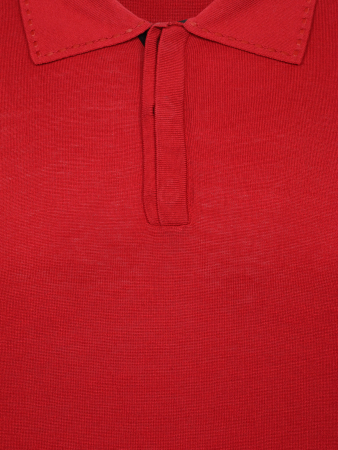 Поло Torras,  короткий рукав, однотонное (00023, Вишня, 48 - S  рукав 23 см)