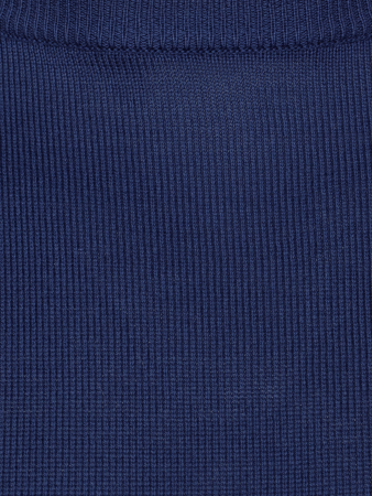 Джемпер, круглый ворот, длин. рукав, однотон. (080, Синий, 52)