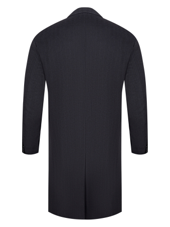 Пальто, Jaguar, елочка (29, Темно-синий, 60 - 4XL)