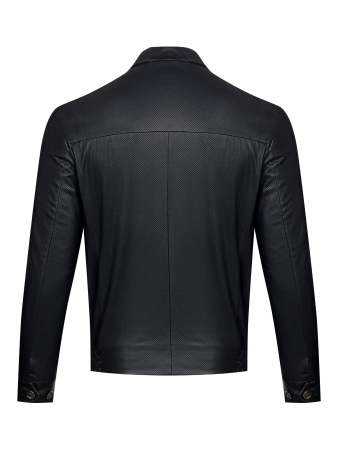 Куртка, Sforza, перфорация, молния (049, Темно-синий, 46 - XS)